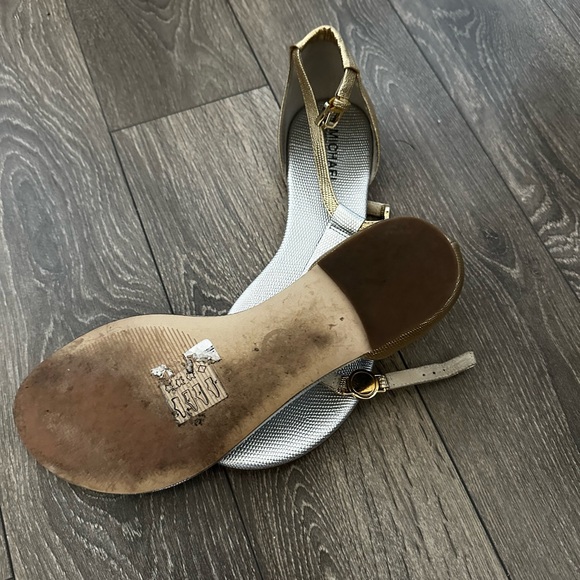Michael Kors Sandals , Silver and Gold . size 10 . - Picture 3 of 3